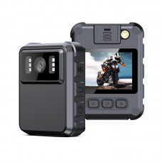 Камера видеорегистратор Camsoy S9W2 с экраном, нагрудный